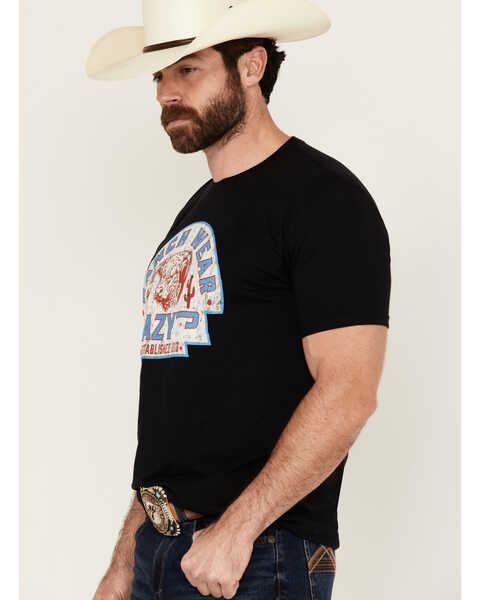 Image #2 - Lazy J Ranch Wear Men's Arrowhead Logo Short Sleeve Graphic T-Shirt , Black, hi-res
