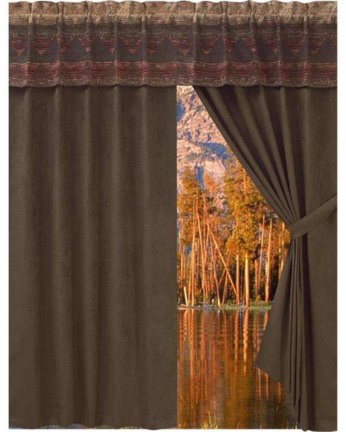 Image #1 - HiEnd Accents Sierra Curtain, Multi, hi-res