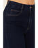 Image #2 - Dear John Women's Audrey Dark Wash Wide Stretch Denim Jeans, Dark Wash, hi-res