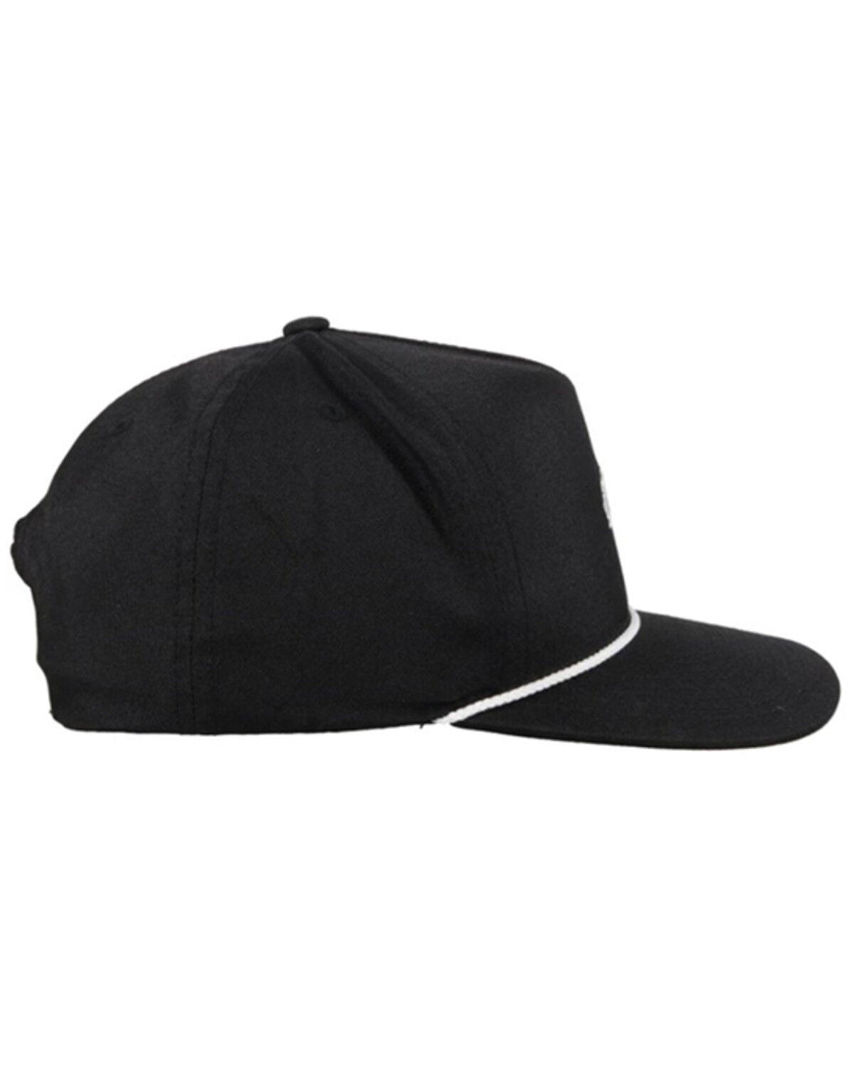 Image #5 - Hooey Men's Solid Classic Logo Embroidered Trucker Cap, Black, hi-res