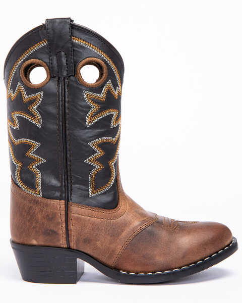 Image #2 - Cody James Boys' Western Boots - Round Toe, Brown, hi-res