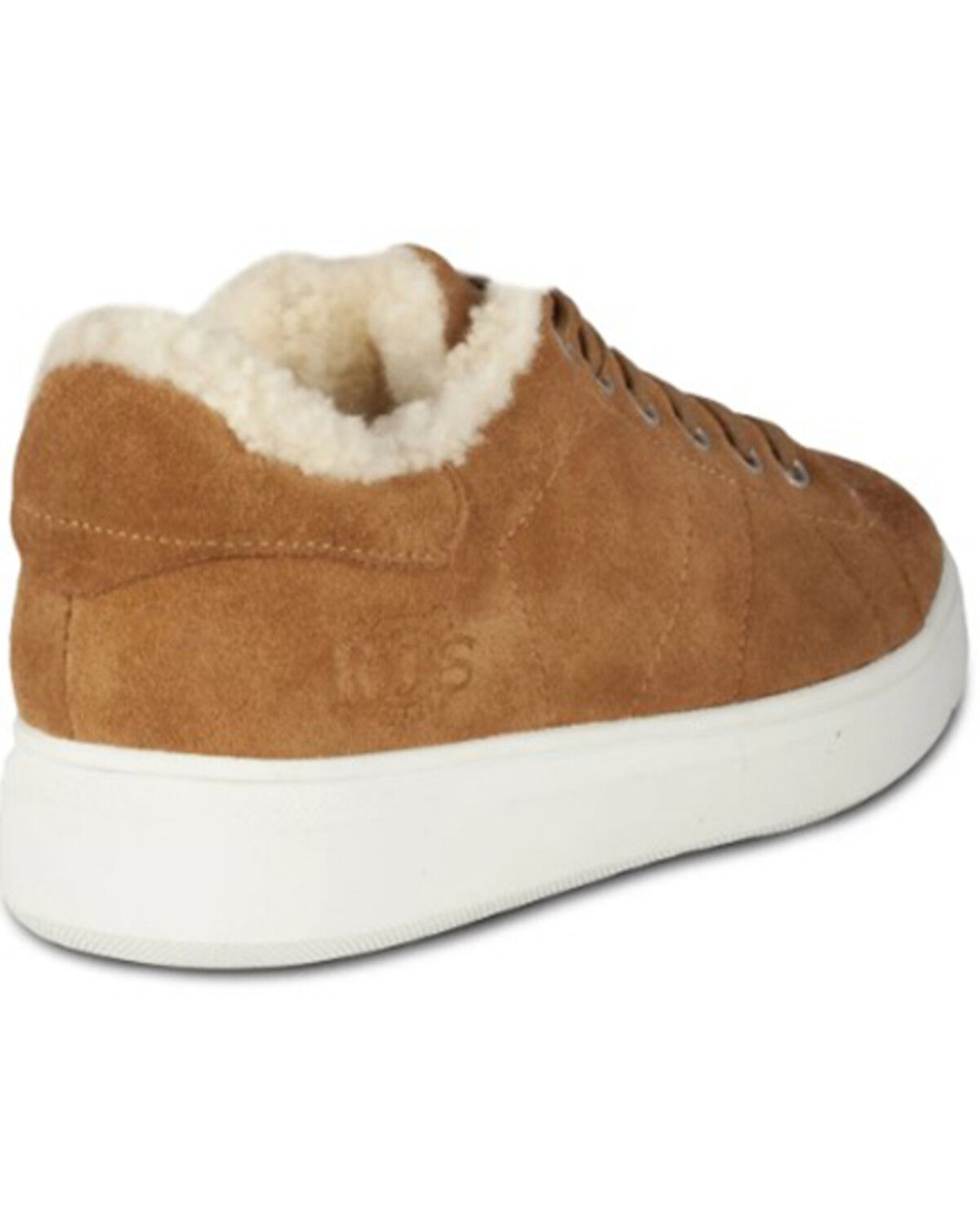 Image #4 - Cloud Nine Women's Holly Sheepskin Sneakers - Round Toe, Chestnut, hi-res