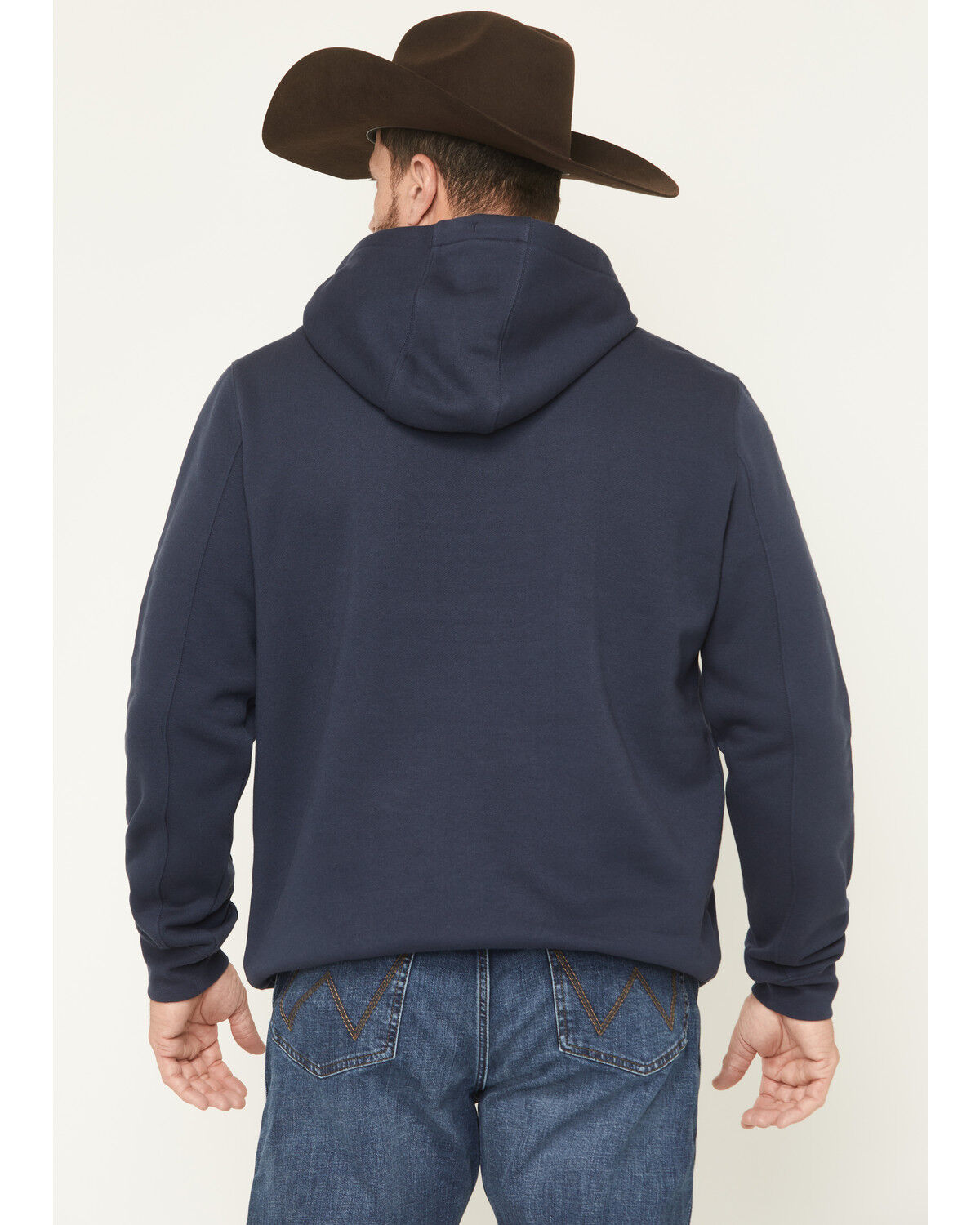 Image #4 - RANK 45® Men's Border Striped Print Hooded Sweatshirt, Multi, hi-res