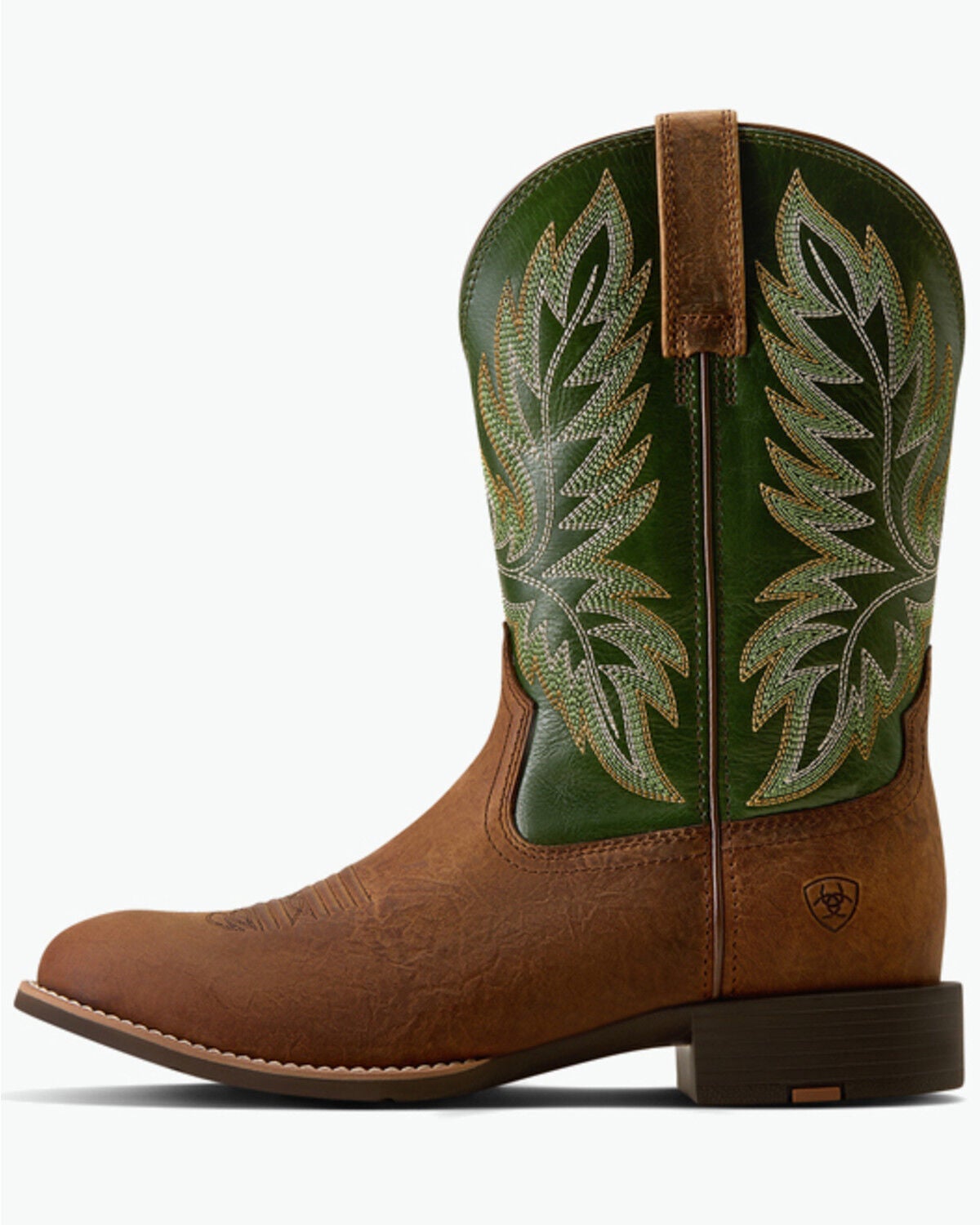 Image #2 - Ariat Men's Sport Stockman Performance Western Boots - Round Toe, Brown, hi-res