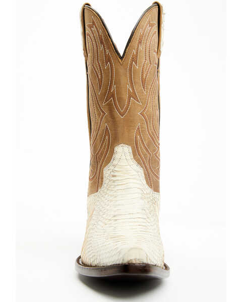 Image #4 - Dan Post Men's Exotic Snake Skin Western Boots - Snip Toe, Tan, hi-res