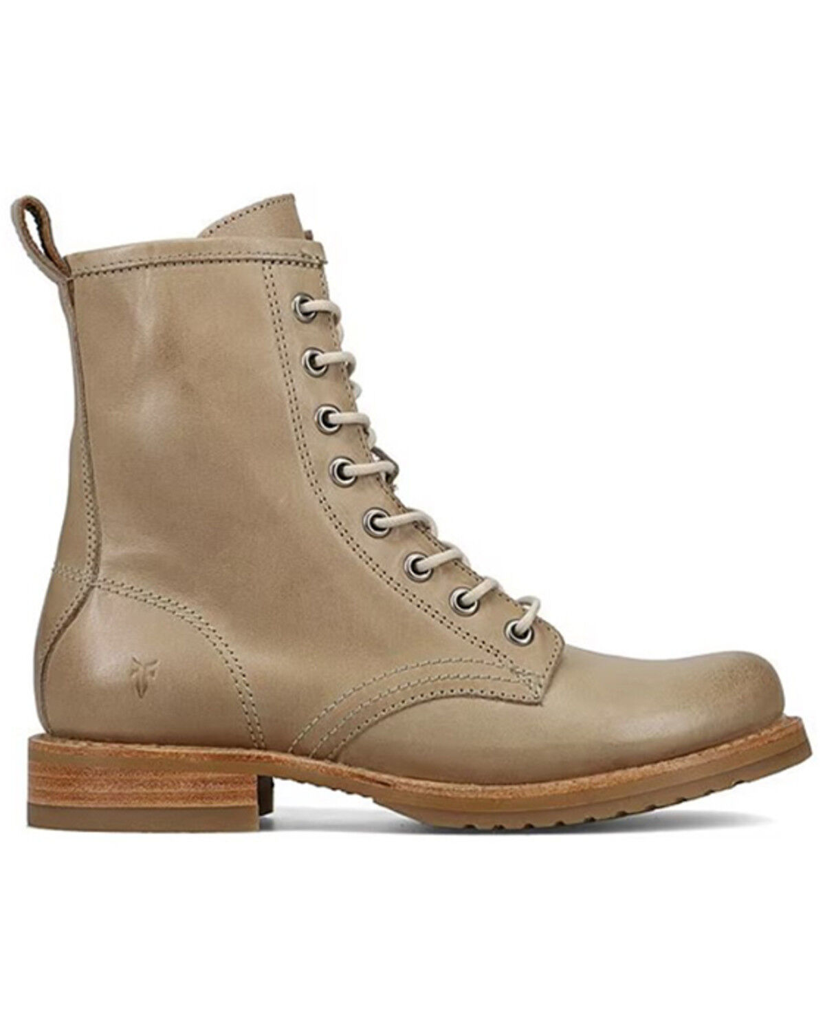 Image #2 - Frye Women's Veronica Flex Combat Boots - Round Toe, Ash, hi-res