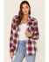 Image #1 - Flag & Anthem Women's Plaid Flannel Shirt, , hi-res