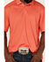Image #3 - Ariat Men's Tek 2.0 Hibiscus Polo Shirt , Light Red, hi-res