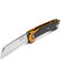 Image #3 - Buck Knives 263 Hiline XL Folding Knife , Copper, hi-res