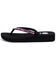 Image #2 - Yellow Box Women's Jello Rhinestone Sandals, Fuchsia, hi-res
