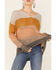 Wishlist Women's Cloud Striped Open Weave Pullover Sweater , Tan, hi-res