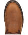 Image #6 - Rocky Men's Branson Roper Work Boots - Round Toe, Brown, hi-res