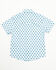 Image #3 - Rodeo Clothing Boys' Little Southwestern Print Short Sleeve Snap Stretch Western Shirt, White, hi-res