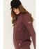 Image #2 - Ariat Women's FR Rev Pullover Hoodie, Purple, hi-res