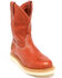 Image #1 - Hawx Men's 10" Grade Work Boots - Soft Toe, Red, hi-res