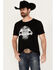 Cody James Men's Dead Or Alive Short Sleeve Graphic T-Shirt, Black, hi-res