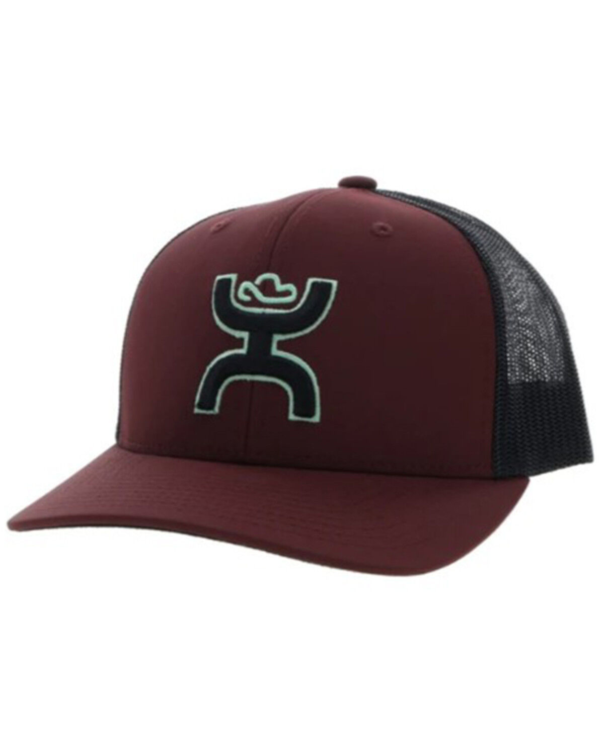 Image #1 - Hooey Men's Sterling Trucker Cap, Burgundy, hi-res