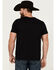 Image #4 - Rock & Roll Denim Men's Reckless And Rowdy Short Sleeve Graphic T-Shirt , Black, hi-res