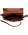 Image #3 - Myra Bag Women's Lobeth Accent Leather And Hairon Crossbody Bag, Brown, hi-res