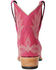 Image #5 - Lane Women's Lexington Western Booties - Snip Toe, Hot Pink, hi-res
