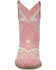 Image #4 - Dingo Women's Floral Western Booties - Snip Toe, Pink, hi-res