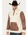 Image #2 - RANK 45® Men's Rosczow Southwestern Color Block 1/4 Snap Fleece Pullover, Tan, hi-res