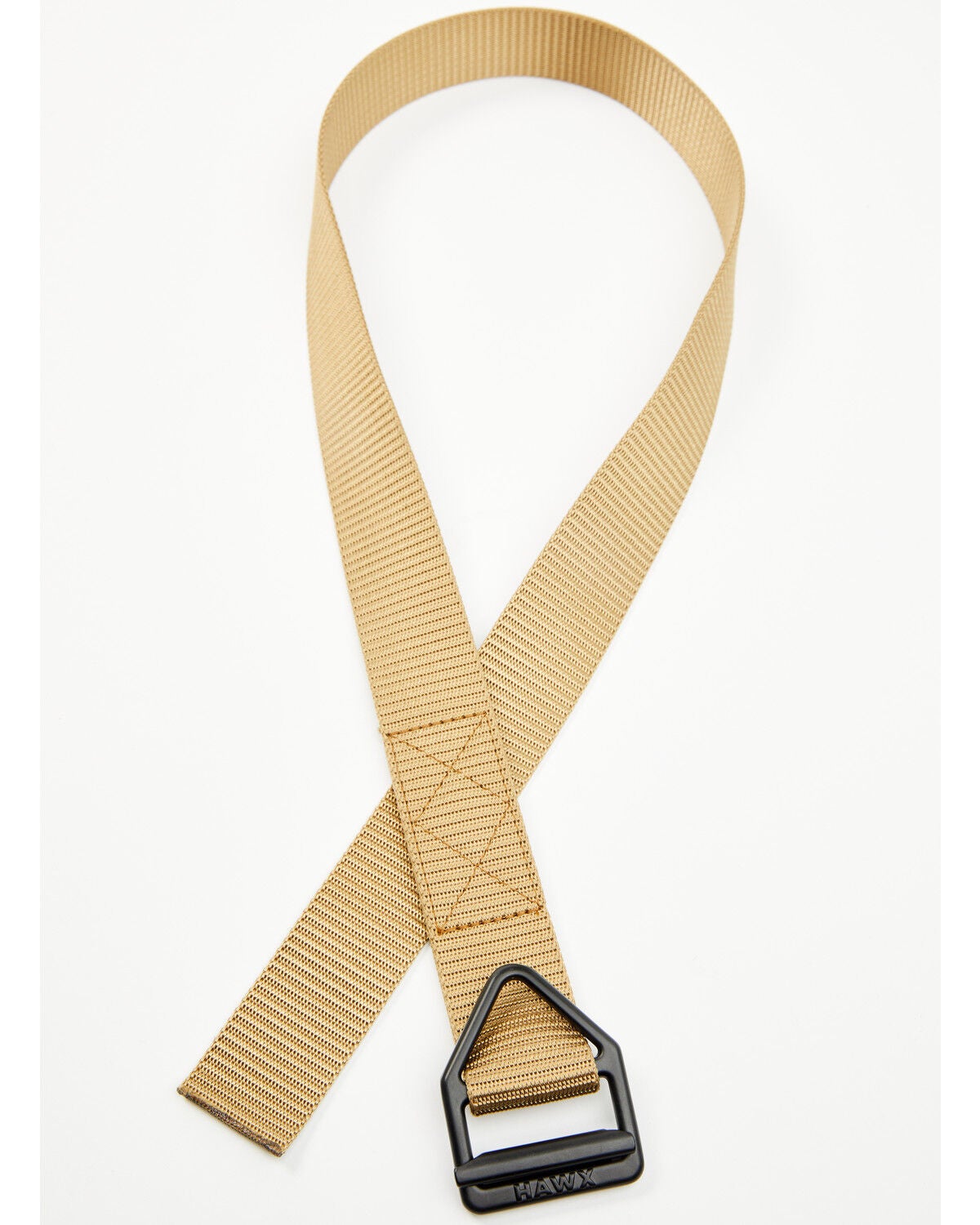 Hawx Men's Clifton Pull-Through Buckle Web Basic Belt, Tan, hi-res