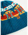 Image #4 - Panhandle Women's Southwestern Print Scarf Set - 3 Piece, Teal, hi-res