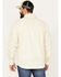 Image #4 - Resistol Men's Aspen Solid Button Down Western Shirt , Cream, hi-res