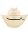 Image #2 - Resistol Chase 20X Straw Cowboy Hat, Natural, hi-res