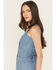 Image #2 - Levi's Women's Light Wash Vianna Sleeveless Button-Down Denim Dress, Light Wash, hi-res