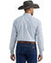 Image #3 - George Strait by Wrangler Men's Geo Print Long Sleeve Button-Down Stretch Western Shirt - Big , White, hi-res
