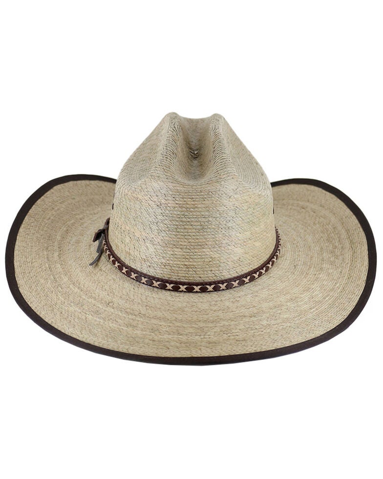 Cody James Brown Trimmed Straw Cowboy Hat Sheplers