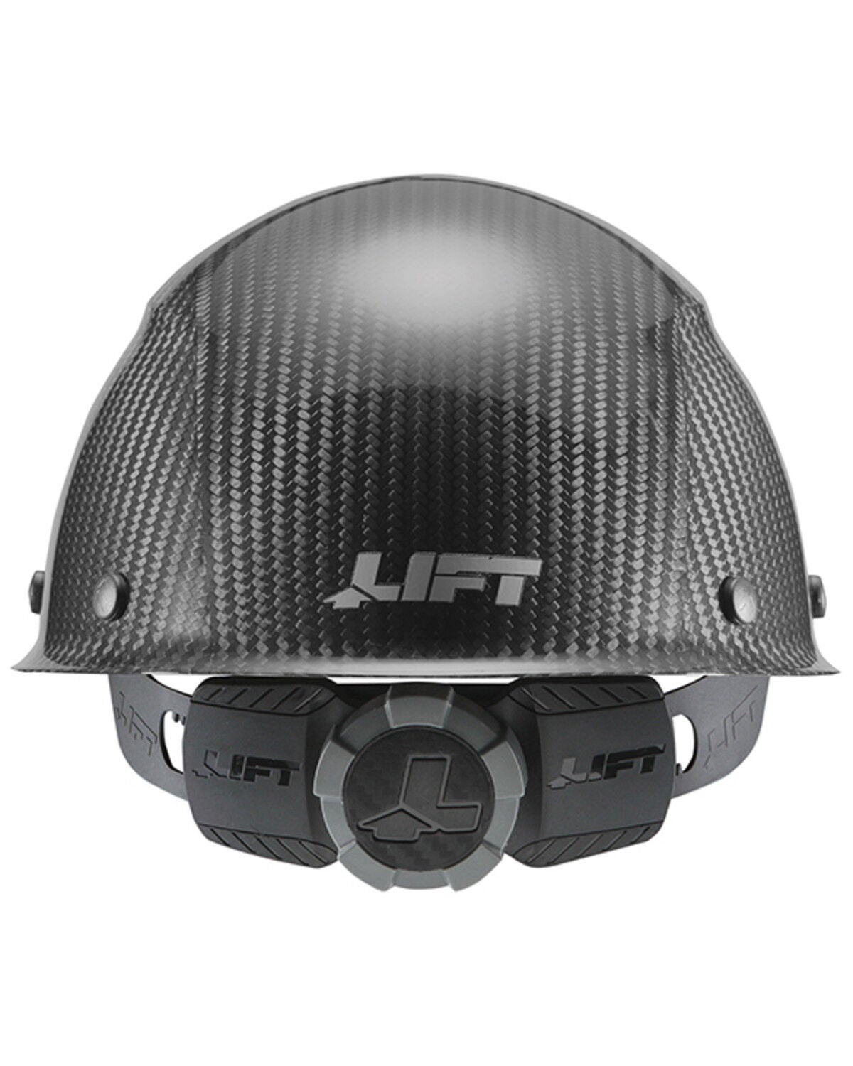 Image #4 - Lift Safety DAX Carbon Fiber Brim Cap Hard Hat, Black, hi-res