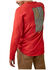 Ariat Men's Rebar Workman Reflective Flag Long Sleeve T-Shirt, Red, hi-res