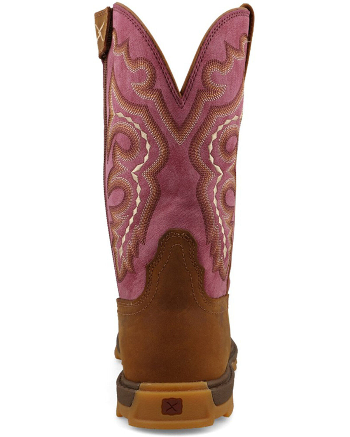 Image #5 - Twisted X Women's 10" UltraLite™ Performance Western Boots - Broad Square Toe, Pecan, hi-res