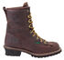 Image #2 - Georgia Boot Men's Waterproof Logger Boots - Steel Toe, Chocolate, hi-res