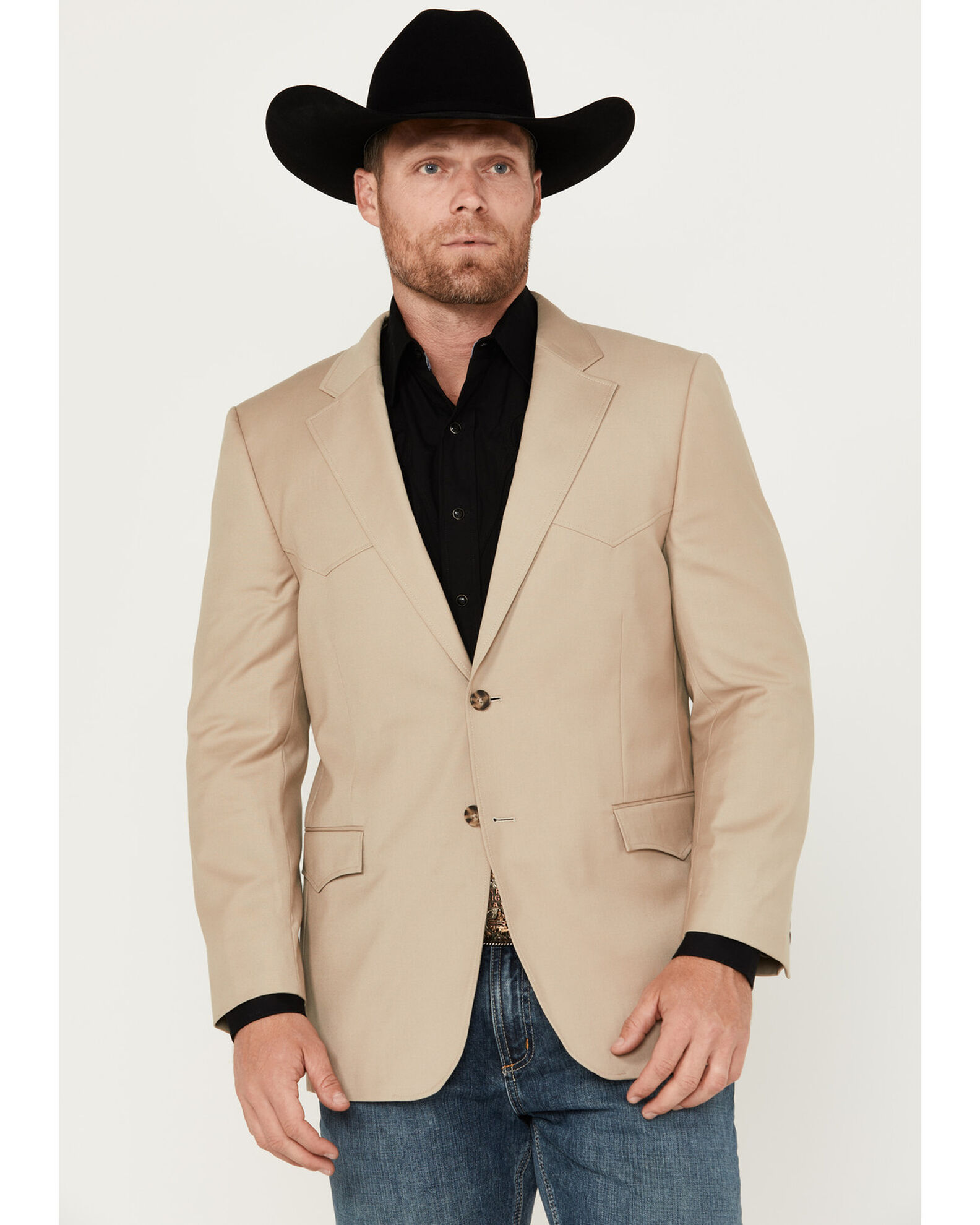 Tan western sport coat outlet