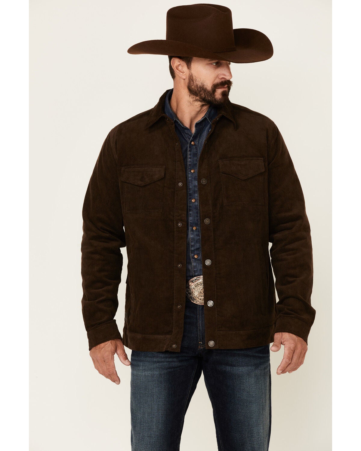 Cody James Men's Brown Revelry Snap 