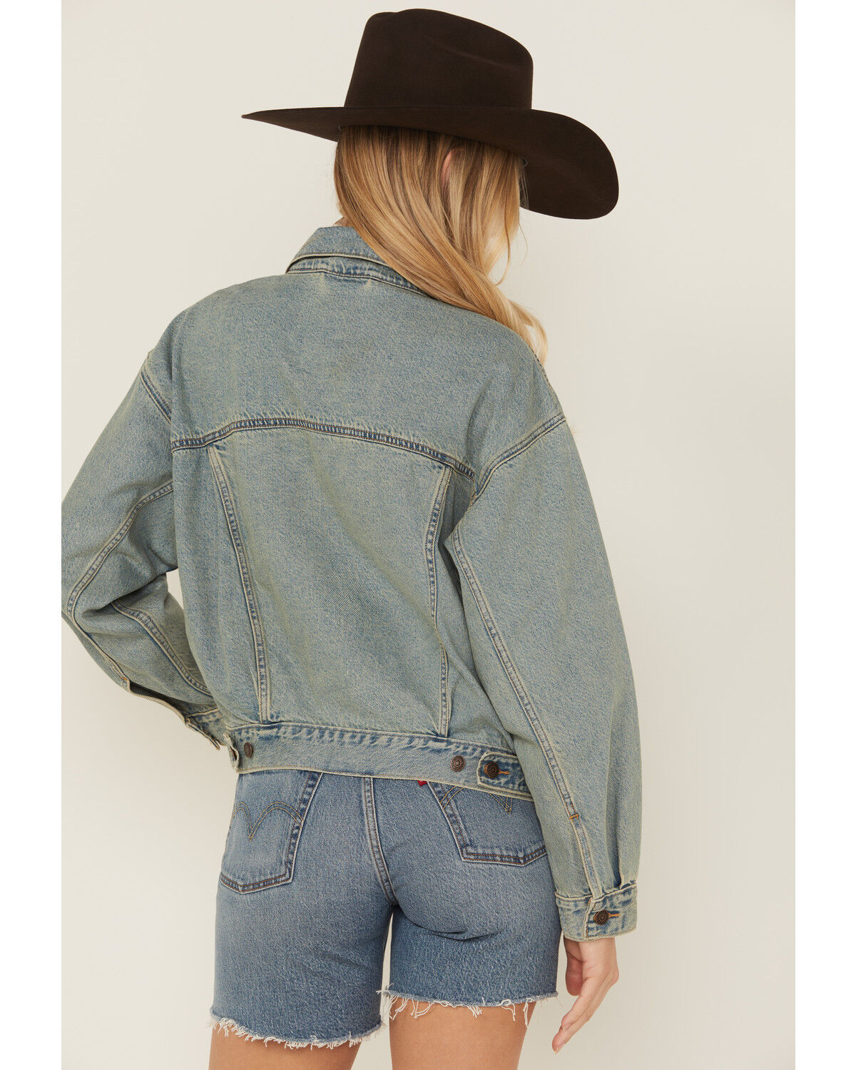 Image #4 - Levi's Women's 90s I Told You So Light Wash Denim Jacket, Light Wash, hi-res