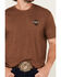 Image #3 - RANK 45&reg; Men's Dust & Glory Short Sleeve Graphic T-Shirt, Lt Brown, hi-res