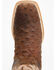Image #6 - Tanner Mark Men's Exotic Full Quill Ostrich Western Boots - Broad Square Toe, Brown, hi-res