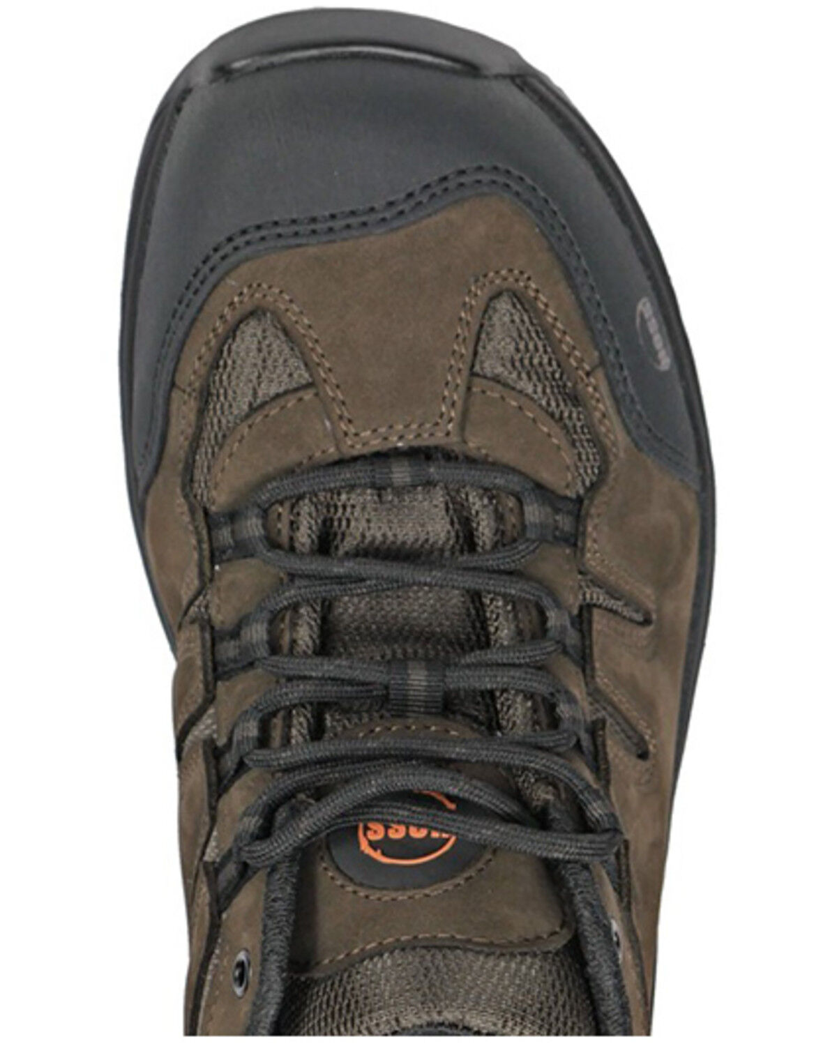 Image #6 - Hoss Men's Eric Lo Oxford Work Shoes - Soft Toe, Brown, hi-res