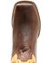 Dan Post Men's Exotic Snake Western Boots - Broad Square Toe, Brown, hi-res