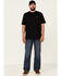 Rock & Roll Denim Men's FR Double Barrel Relaxed Straight Work Jeans , Medium Blue, hi-res