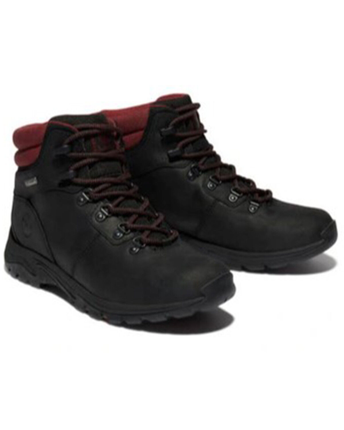 Image #1 - Timberland Women's Mt. Maddsen Valley Mid Waterproof Work Boot, Black, hi-res