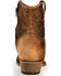 Corral Women's Lamb Abstract Boots - Round Toe, Chocolate, hi-res