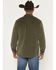 Image #4 - Sendero Provisions Men's Wyatt Corduroy Long Sleeve Snap Stretch Western Shirt, Olive, hi-res