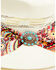 Charlie 1 Horse Women's Chisos Floral Paisley Print Western Straw Hat, Natural, hi-res