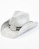 Image #1 - Shyanne Women's Gila Embellished Straw Cowboy Hat, Silver, hi-res